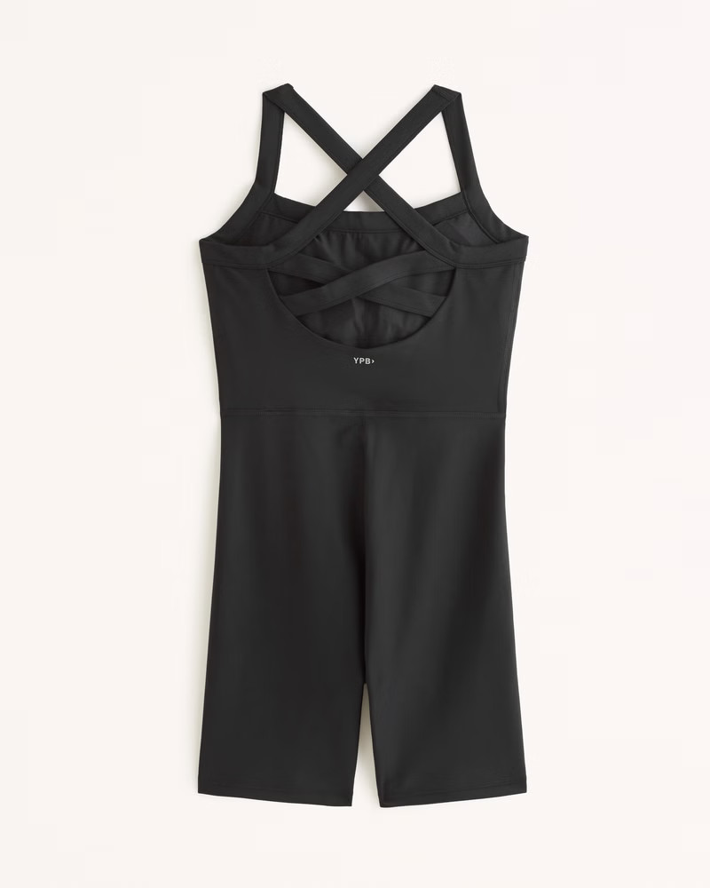 Women's YPB sculptLUX Strappy-Back Onesie | Women's Active | Abercrombie.com | Abercrombie & Fitch (US)
