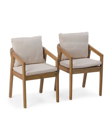 Set Of 2 Outdoor Arm Chair | Furniture & Lighting | Marshalls | Marshalls
