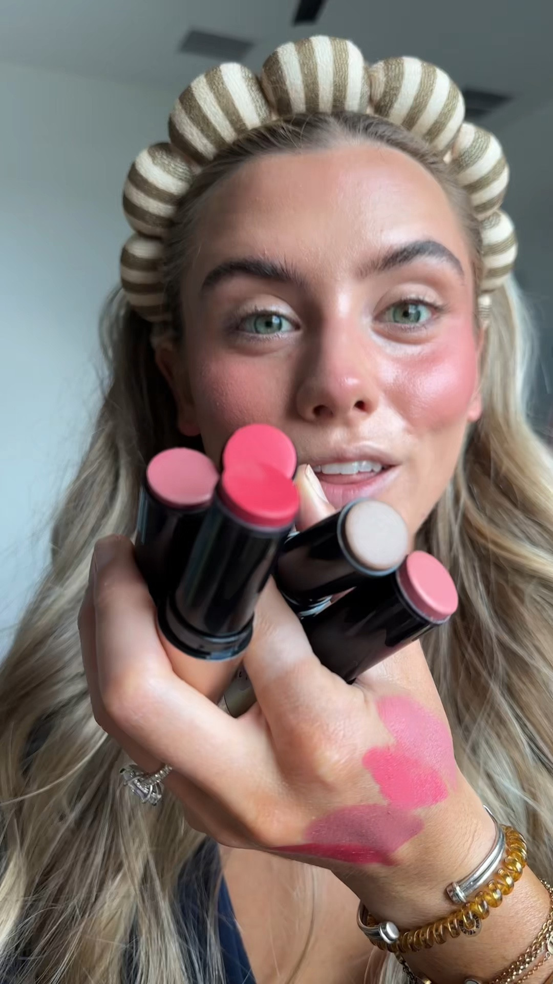 the creamiest blush and bronzers you have ever seen in your life 👀 these are the @elfcosmetics Soft Glam Cream Blush & Bronzer. cream makeup especially in a stick format is so incredibly easy to use and extremely beginner friendly and the way this buttery formula melts into the skin is going to make you obsessed. Not to mention, 7 shades of each and only $7! 🥹 

#elfpartner #elfCosmetics #eyeslipsface #ad #eyeslipsface

#LTKgrwm #LTKselfcare #LTKBeauty
