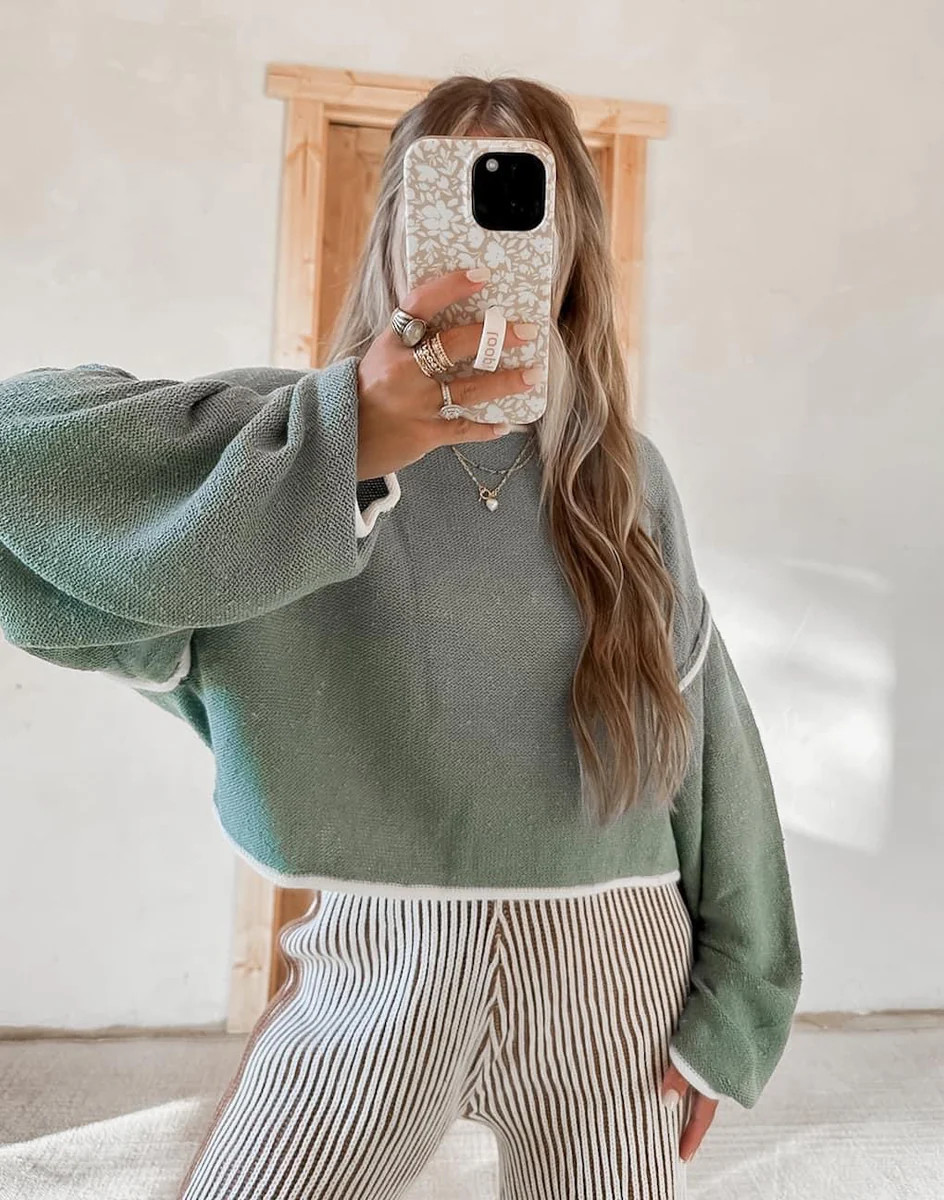 Sweater Weather Loose Knit Sweater | CK Squared Boutique