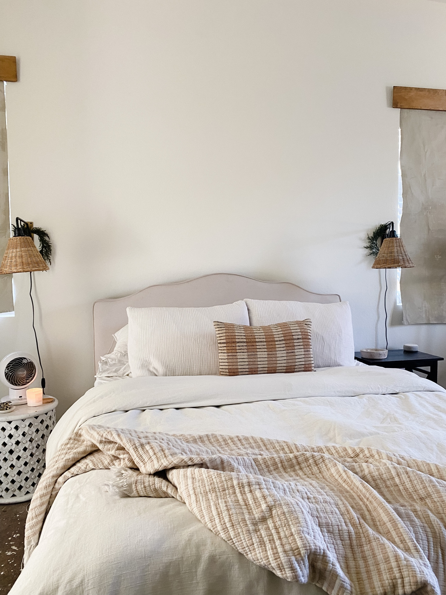 My most popular request, our bedding! 
This room is still waiting on nightstands, but we’ve got no problem sleeping soundly in these cozy sheets. 

#bedding #whitesheets #targethome #linenbedding #neutralbedroom 

#LTKSeasonal #LTKhome #LTKGiftGuide