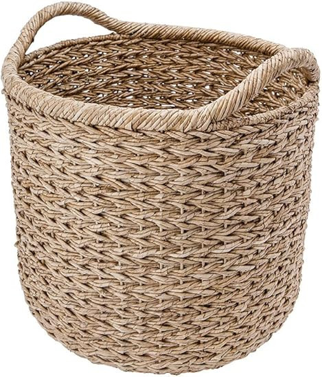 KOUBOO 1060091 Handwoven Decorative Storage Basket, X-Large, 20" x 20" x 22", Twisted Sea Grass | Amazon (US)