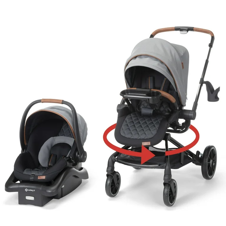 Monbebe Car Seat Stroller Combo, 360 Rotating Modular Travel System Stroller, Unisex, Brilliant -... | Walmart (US)