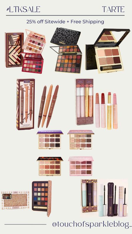 LTK Sale! Tarte has 25% off site wide and free shipping! So many great sets for the holidays! 

#LTKSale #LTKbeauty #LTKsalealert