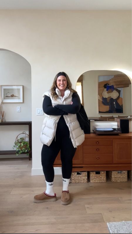 Jumpsuit: size large
Puffer vest: linking similar! The one I’m wearing is from Athleta but last year if you google “Athleta puffer” there’s a lot of people selling this style on Poshmark!


#LTKSeasonal #LTKmidsize #LTKplussize