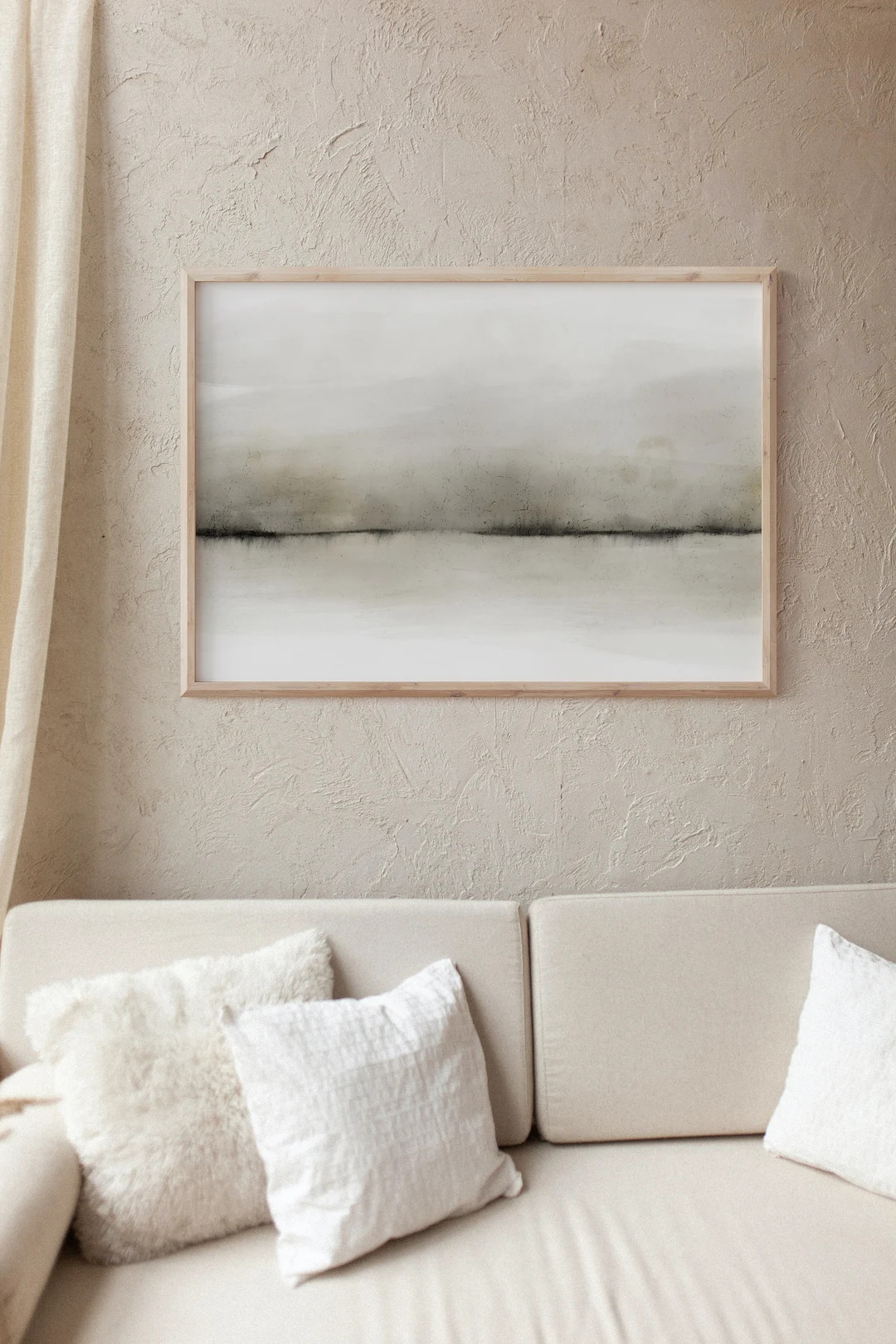 Landscape Painting, Abstract Watercolor Art Print, Printable Art, INSTANT DOWNLOAD, Modern Minima... | Etsy (US)