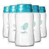 Evenflo Advanced Breast Milk Collection Bottles, 5oz 6 Pack | Amazon (US)