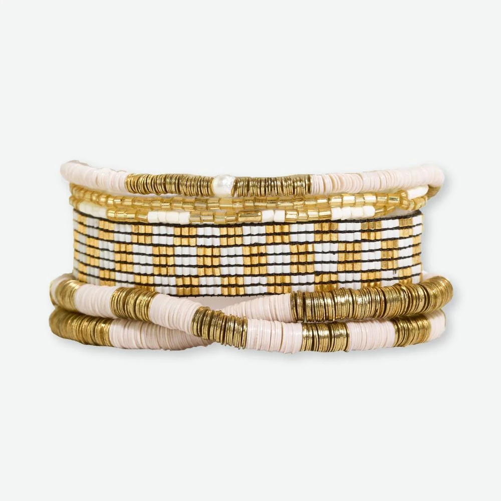 Gold Digger Bracelet Stack | INK+ALLOY