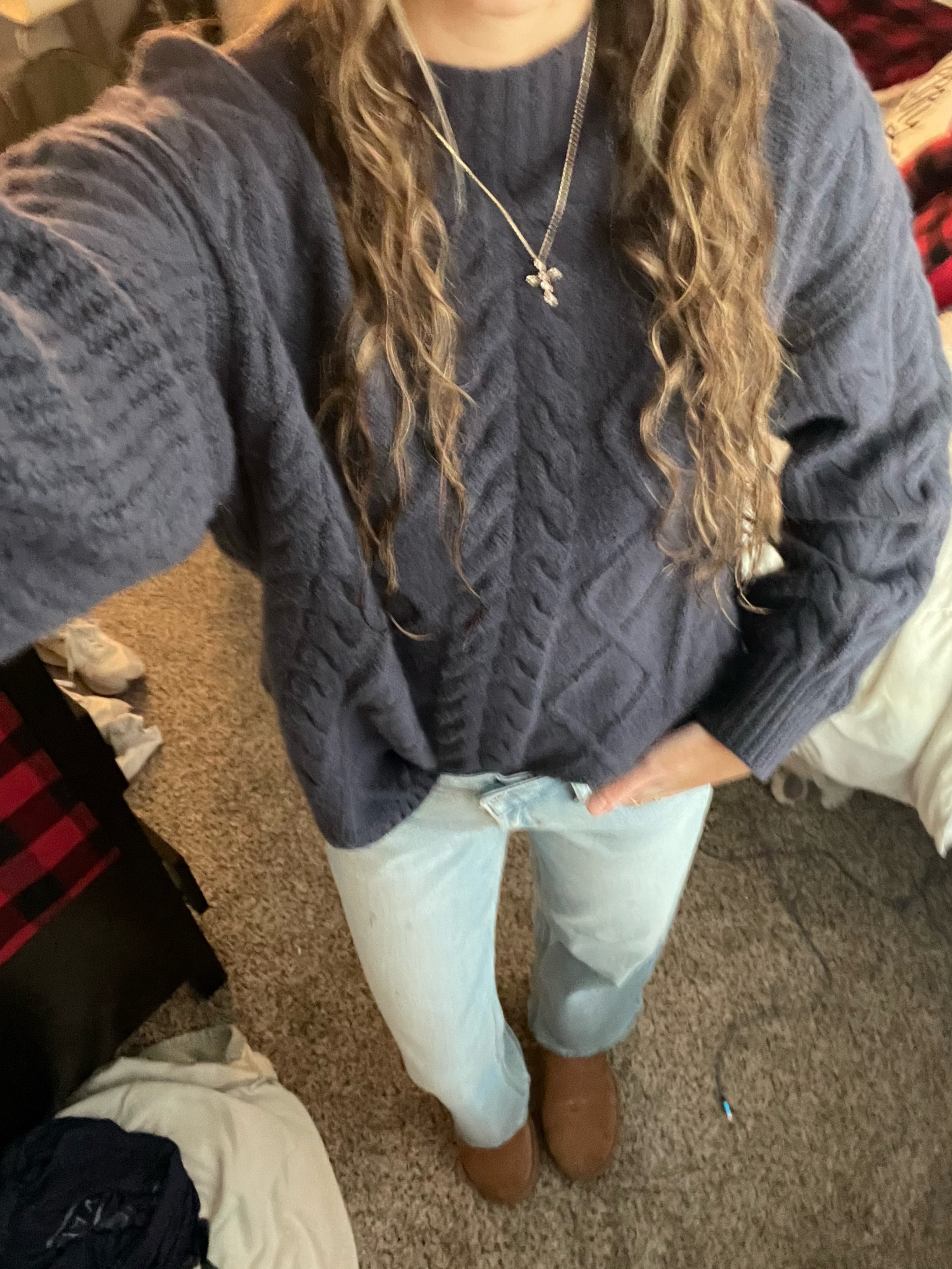old navy finds, old navy jeans, sweater outfit, old navy sweater, cozy outfit

#LTKStyleTip #LTKSaleAlert #LTKWorkwear