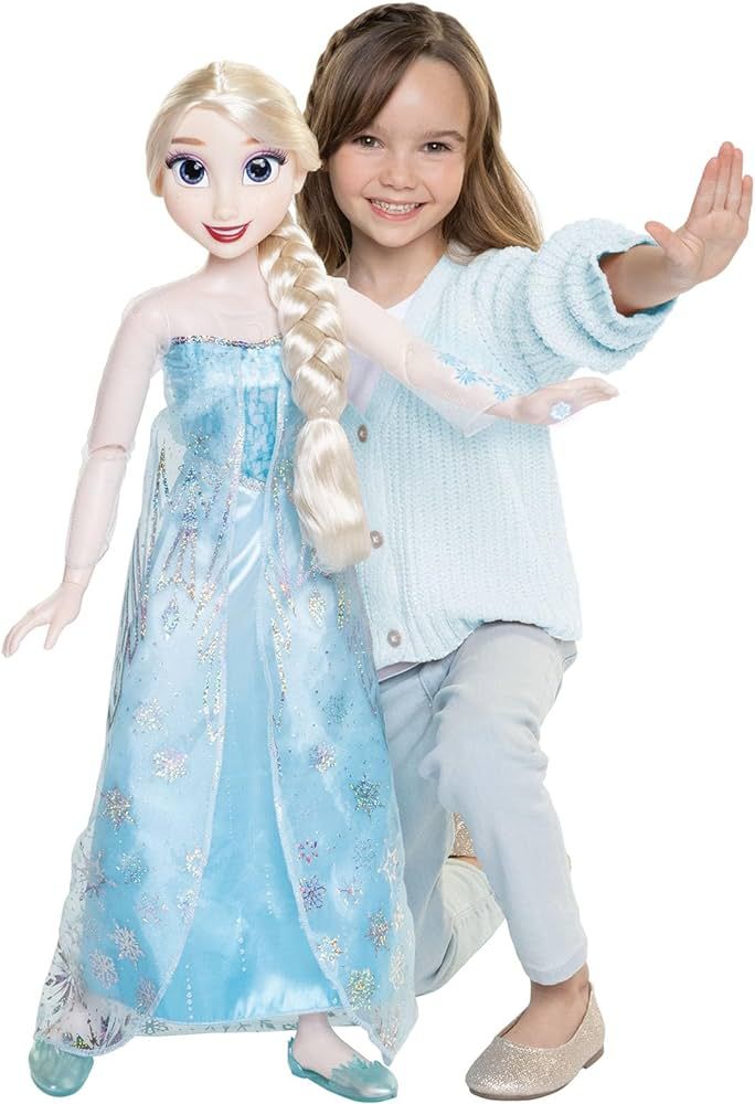 Disney Frozen Elsa Doll Disney 100 Ice Powers Light Up & Music Sounds Playdate Elsa Fashion Doll,... | Amazon (US)