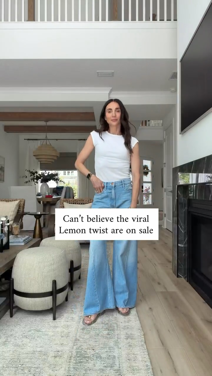 MOTHER lemon twist jeans. Use code ANNAB20 for 20% off $100+ order.

These viral MOTHER Lemon Twist jeans are a standout summer staple that pairs effortlessly with tanks, tees, and lightweight layers.

designer denim sale, viral MOTHER jeans, wide leg jeans, effortless summer style, everyday denim outfit, MOTHER jeans, high rise jeans, summer wardrobe, casual chic, premium denim

#LTKootd #LTKSaleAlert #LTKOver40