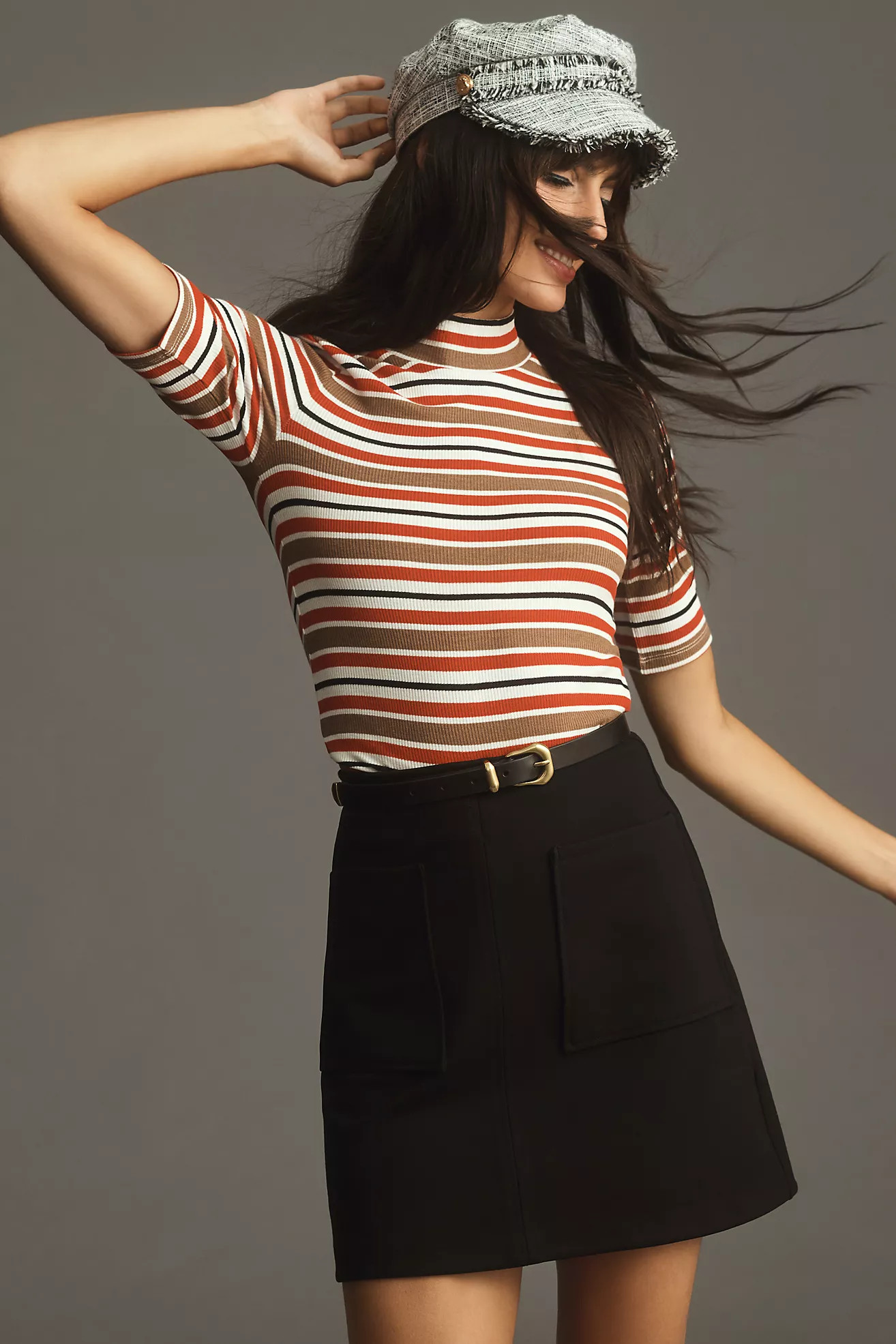 The Marisela Mini Skirt by Maeve | Anthropologie (US)