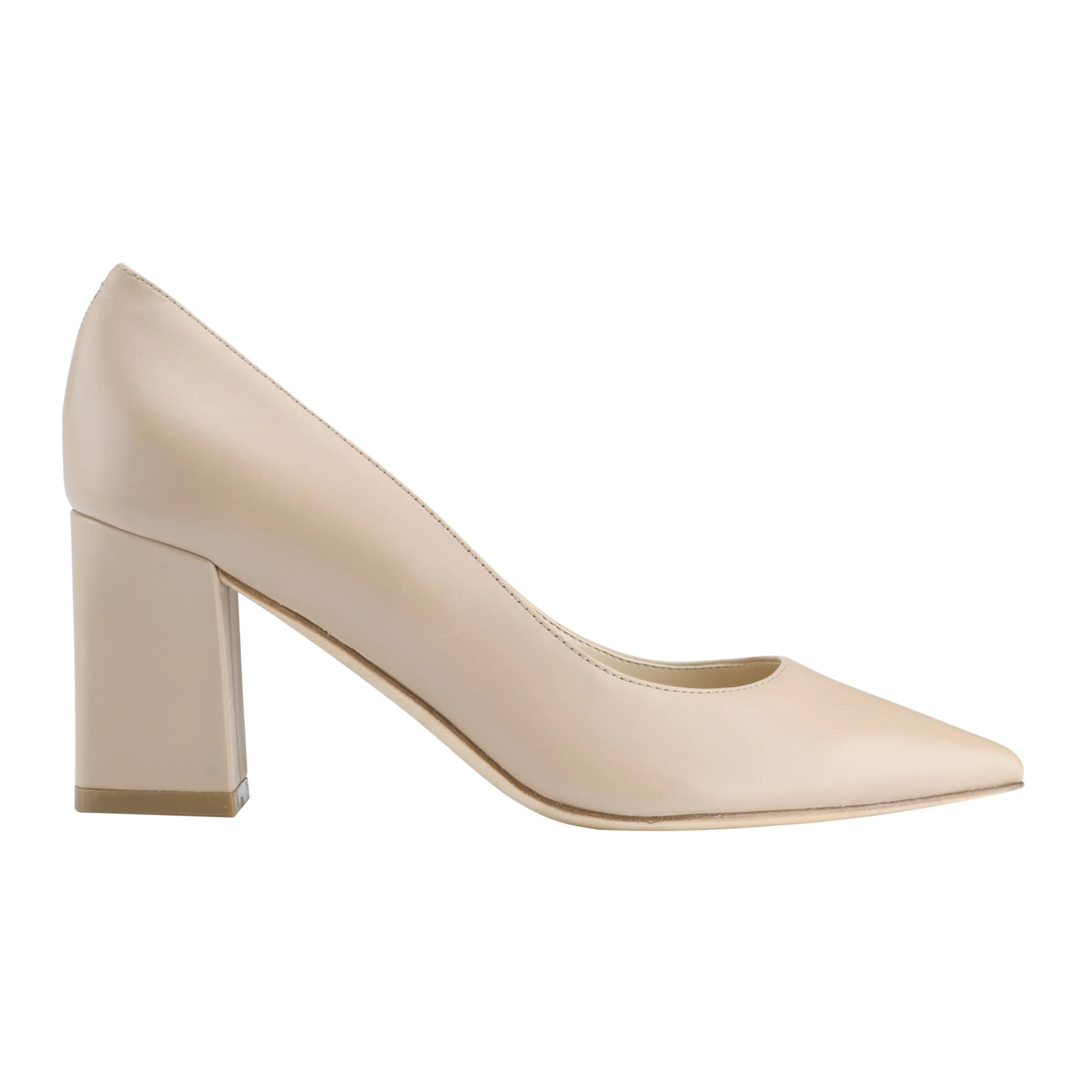 Zala Block Heel Pointy Toe Pump | Marc Fisher