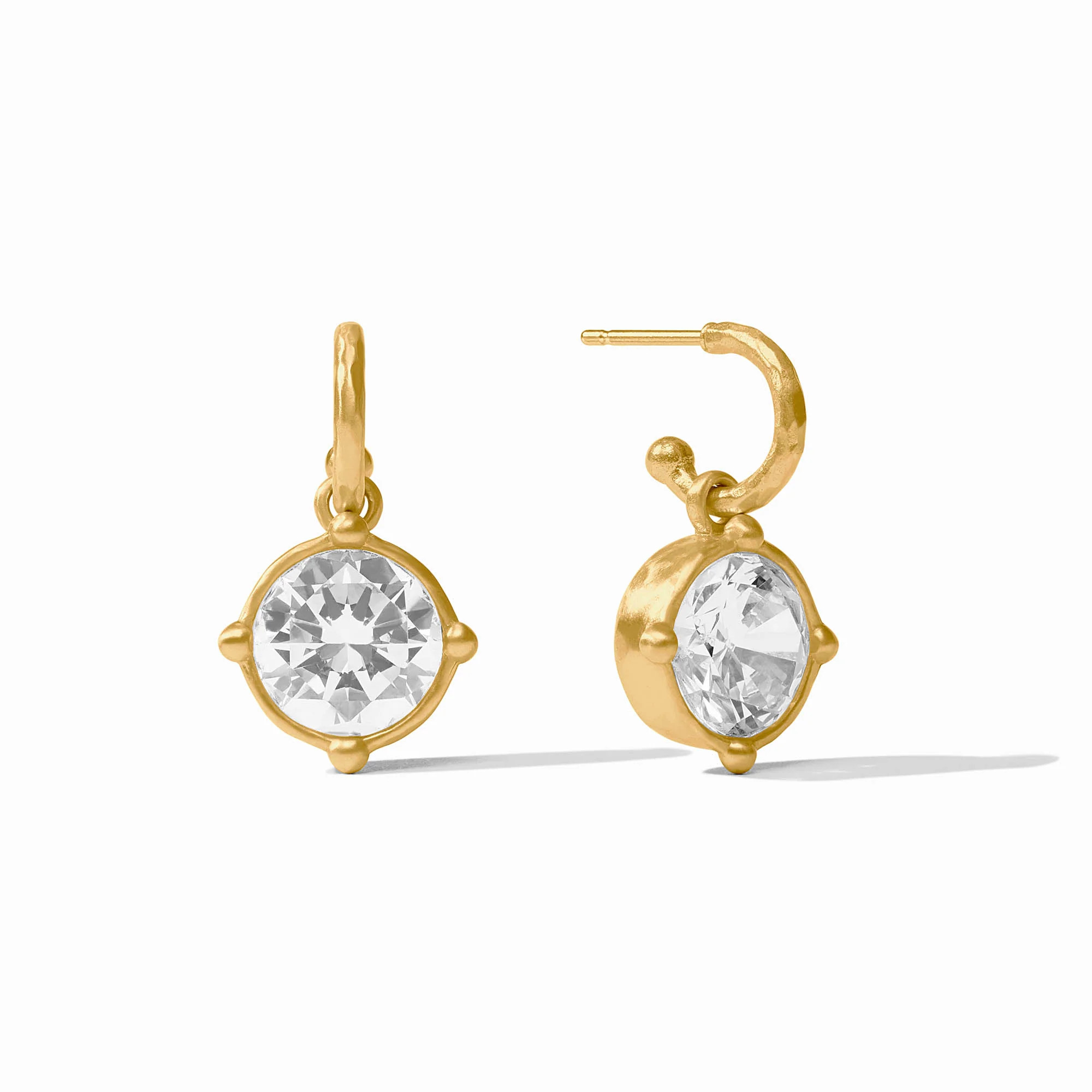 Honeybee Hoop & Charm Gold Earring | Julie Vos | Julie Vos