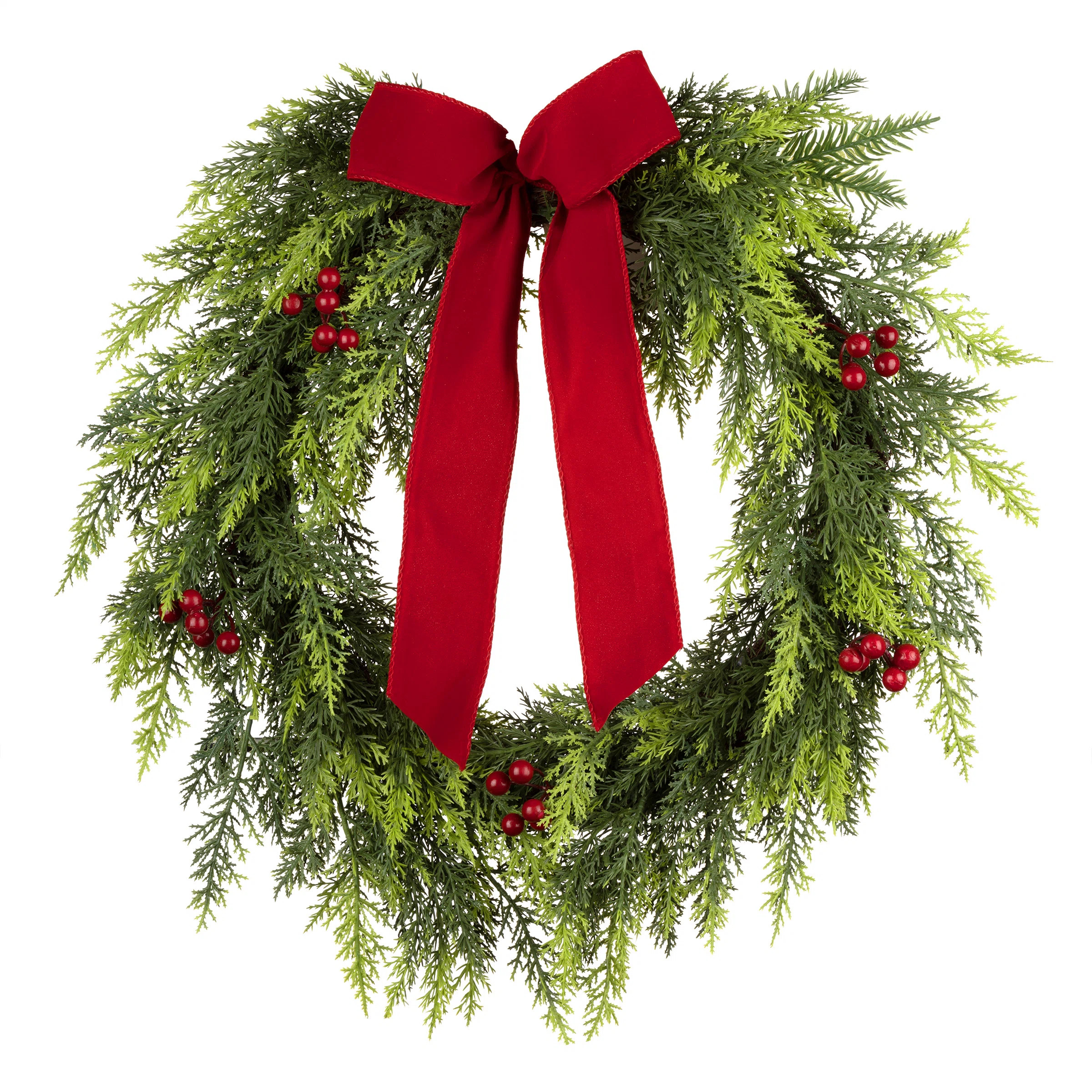 National Tree Company 24in. Christmas Classic Wreath | Wayfair | Wayfair North America