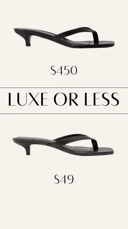 These open edit sandals are so comfortable and look SO similar I can barely tell the difference from the designer pair! 



Luxe or less, sandal, kitten heel, brunch, poolside, resort 

#LTKOver40 #LTKSeasonal #LTKStyleTip