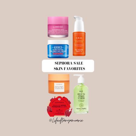 Sephora sale skincare favorites! 

#LTKBeautySale #LTKbeauty #LTKFind