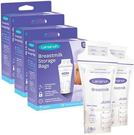 Lansinoh Breastmilk Storage Bags, 75 count | Amazon (US)