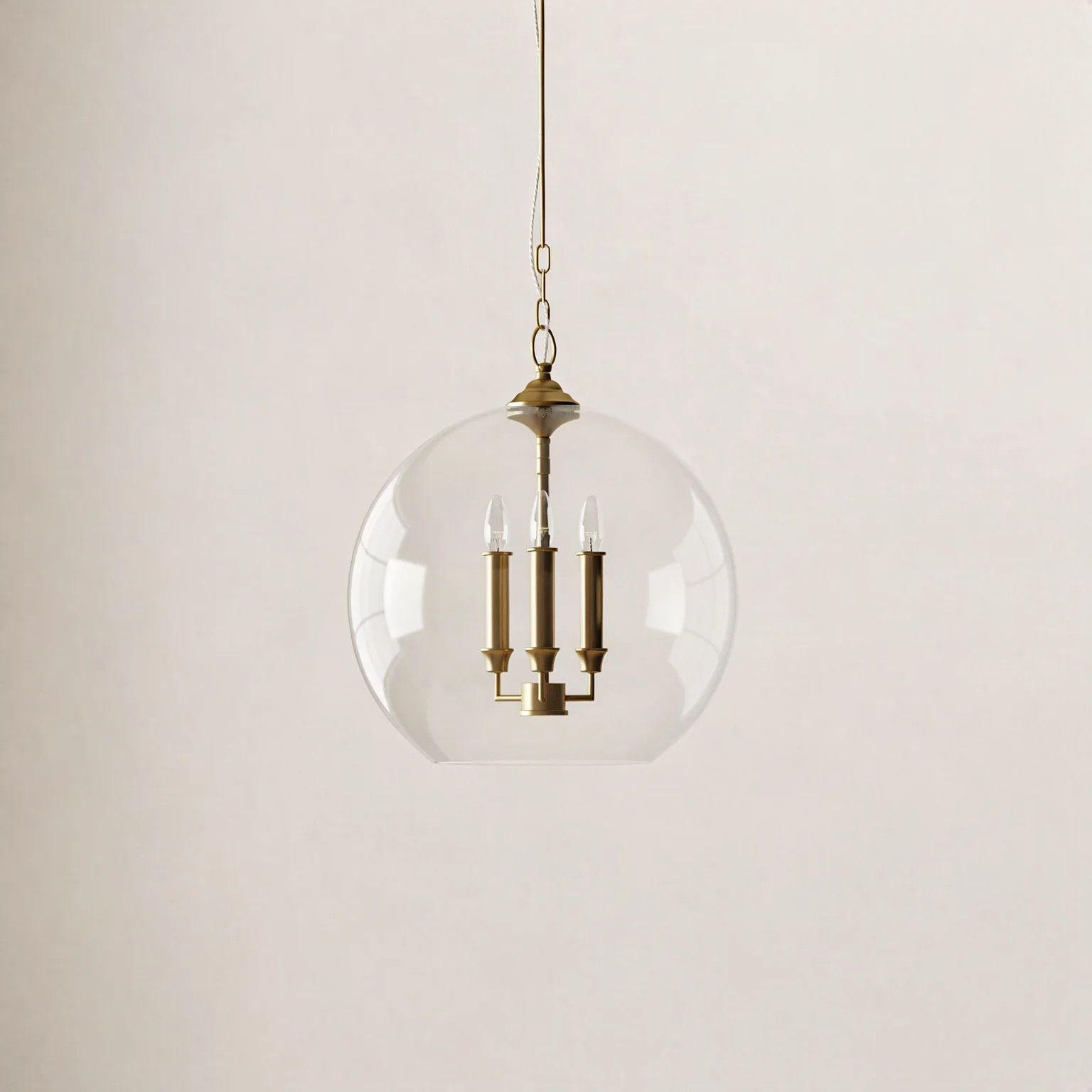 Vermilion 3 - Light Unique / Statement Globe Pendant | Joss & Main