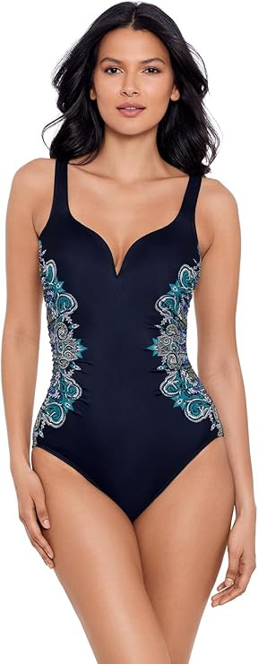 Miraclesuit Women's Standard Precioso Temptress One Piece Swimsuit | Amazon (US)
