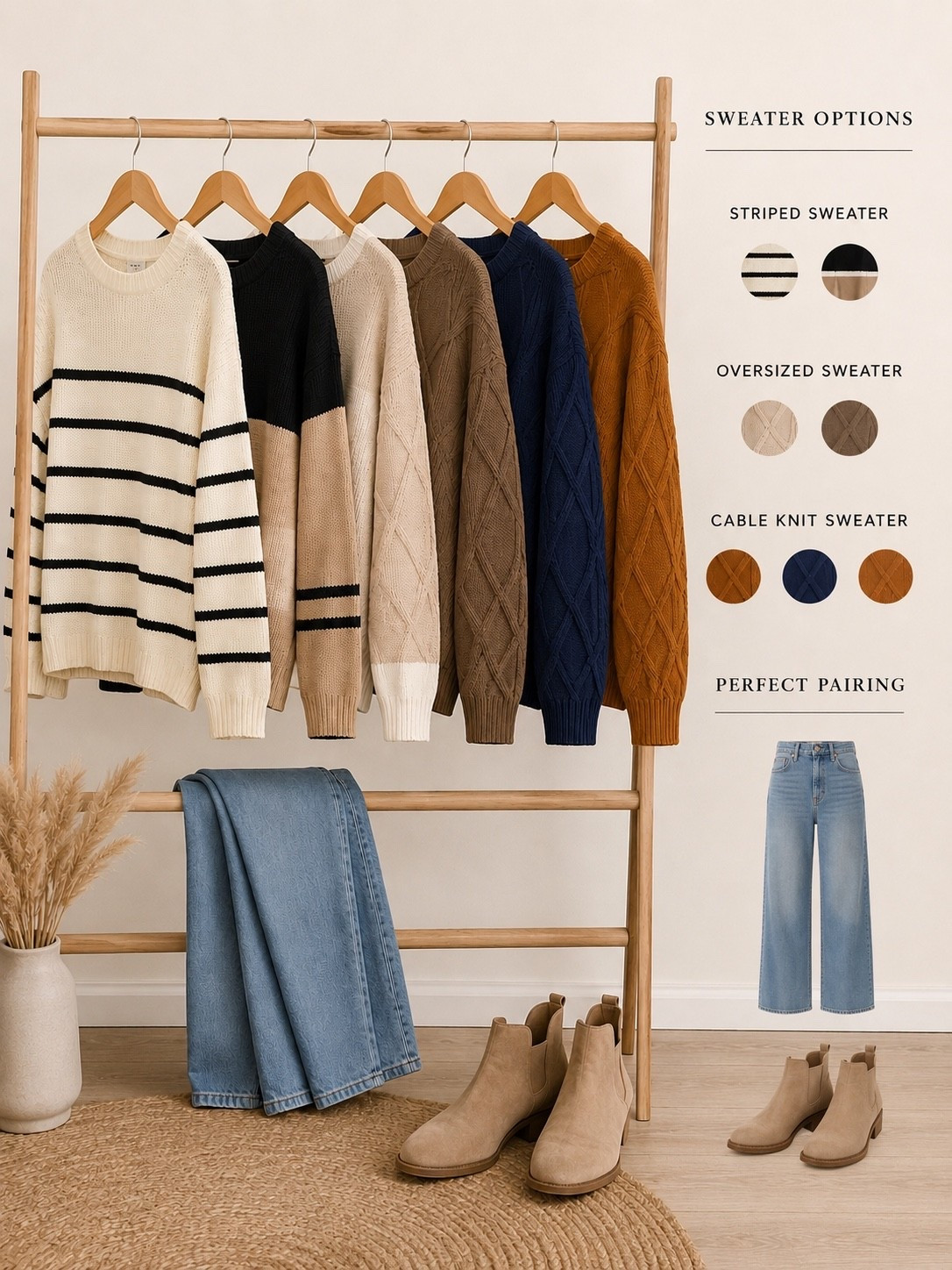 Sweater season is officially calling. 🍂

I rounded up some of my favorite oversized knits in the prettiest neutral shades and classic stripes. They’re the kind of sweaters you’ll reach for on repeat all fall and winter—easy to style with your favorite jeans and ankle boots.

Everything is linked in my LTK! 

#LTKStyle #LTKFinds #AmazonFashion #SweaterWeather #FallStyle #NeutralFashion #CozySeason #EverydayStyle #CapsuleWardrobe #FallOutfits

#LTKdayinmylife