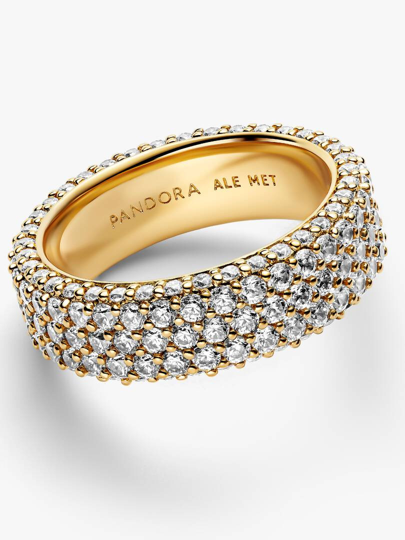Pandora Timeless Pavé Triple-row Ring | Pandora US