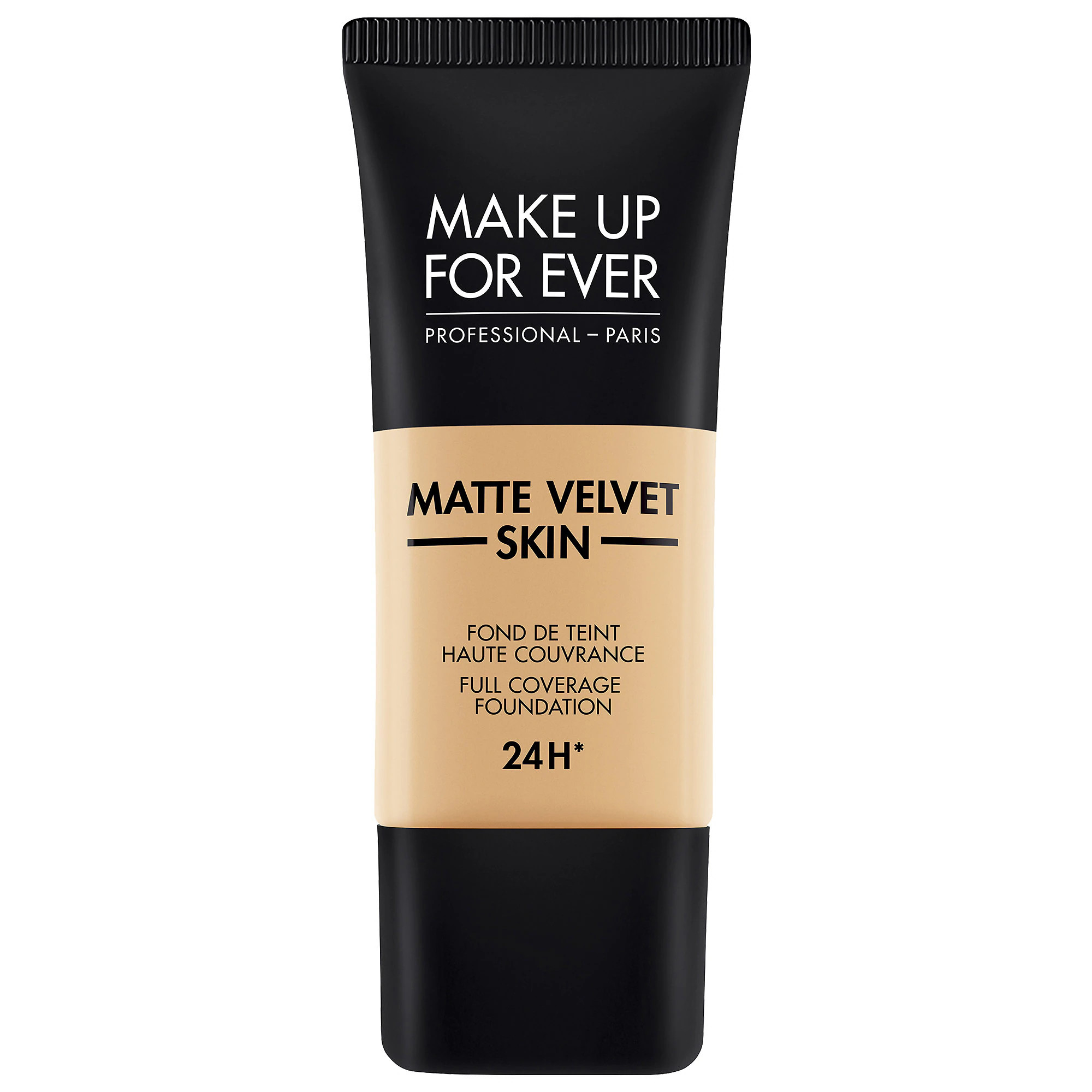 MAKE UP FOR EVER Matte Velvet Skin Full Coverage Foundation Y363 Warm Beige 1.01 oz/ 30 mL | Sephora (US)