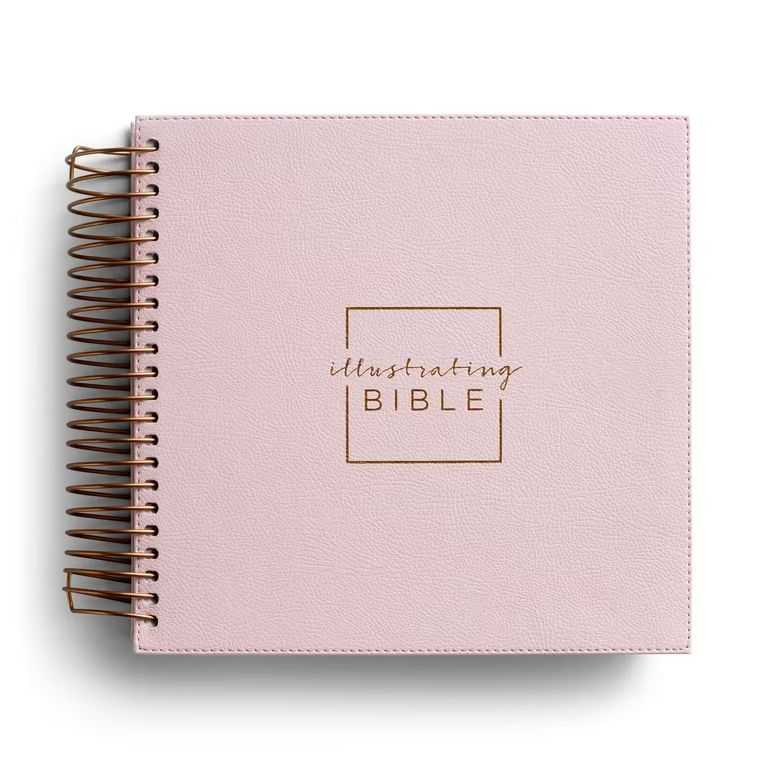 DaySpring - Illustrating Bible NIV Pink (Spiral Bound) | Walmart (US)