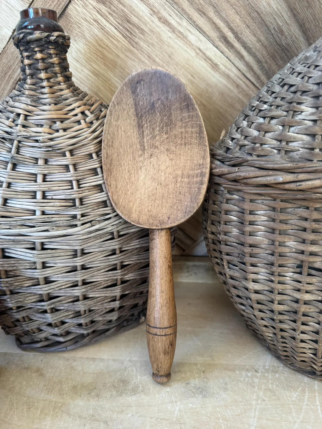 Vintage French Wood Butter Paddle | Farmhouse Kitchen Decor (10”) - Etsy | Etsy (US)