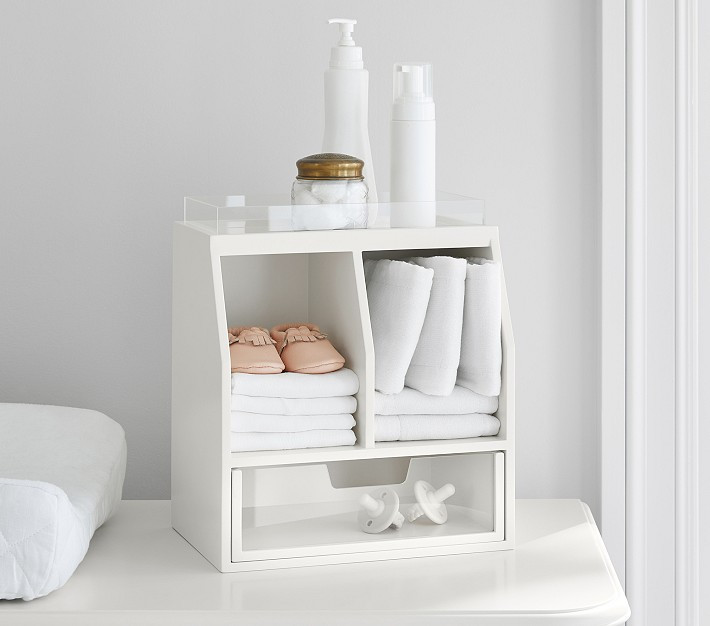 Acrylic & Wood All-in-One Organizer | Pottery Barn Kids