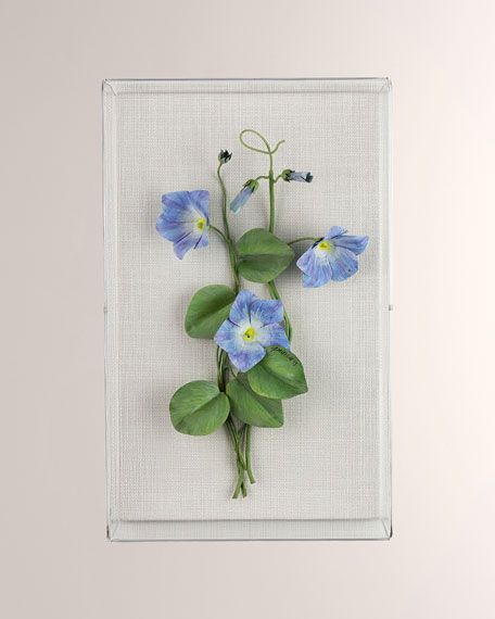 Charlotte Moss for Tommy Mitchell Morning Glory September Birth Flower Wall Art | Bergdorf Goodman