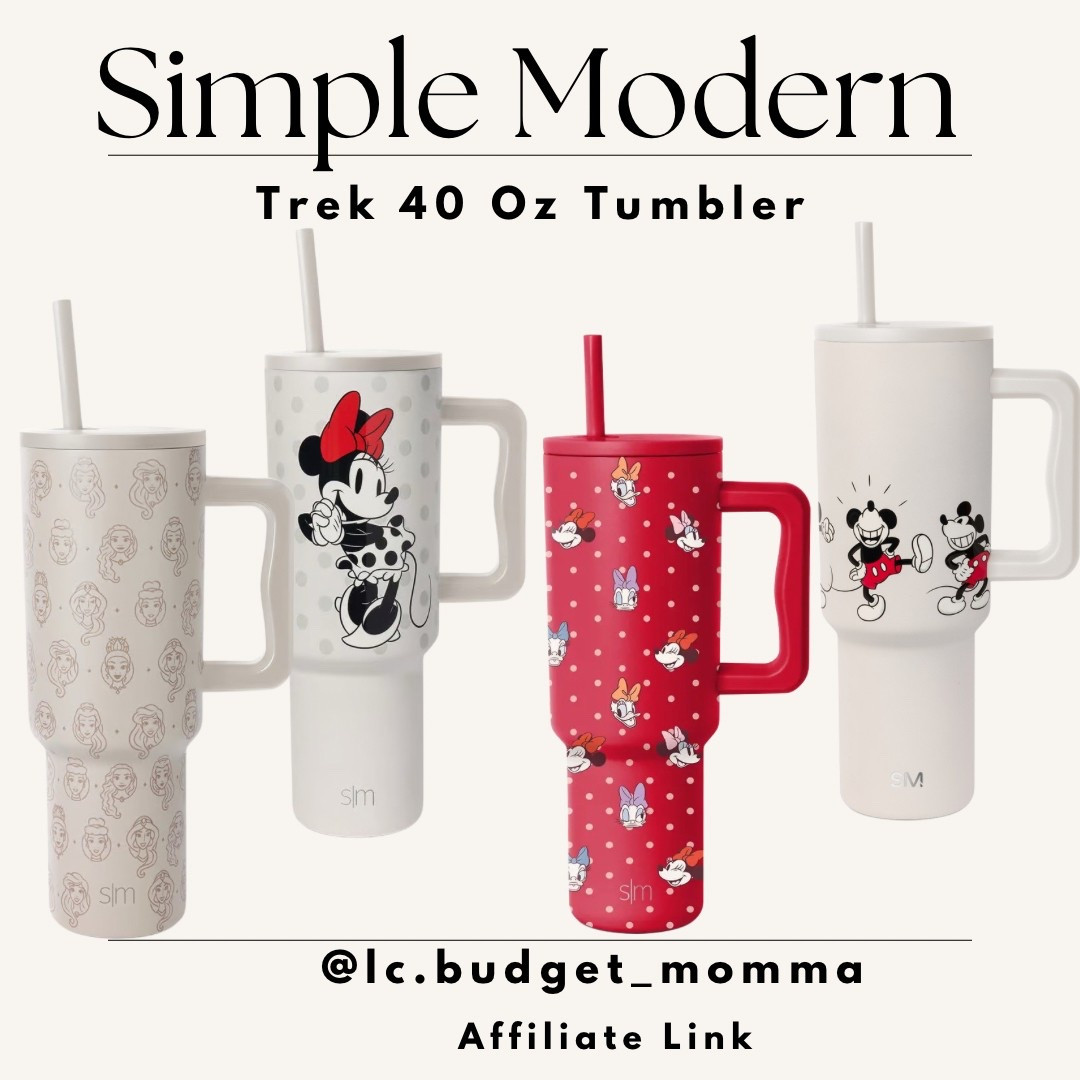 Simple Modern X Disney Tumblers 

#simplemodern #disney #tumbler #disney #mickeymouse #minniemouse #disneyprincess 

#LTKSeasonal #LTKGiftGuide