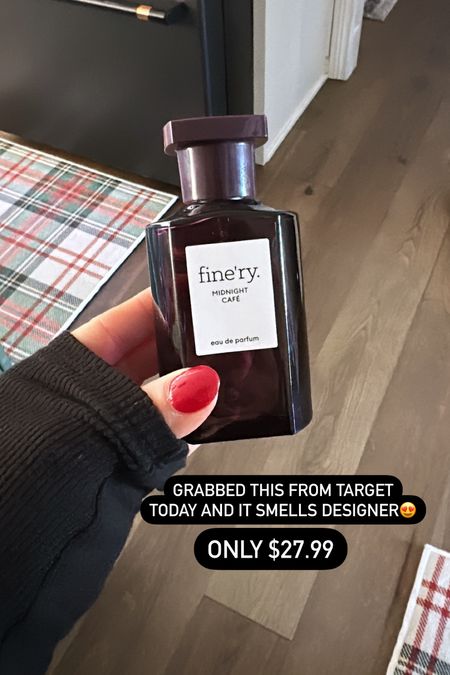 Target perfume FINE’RY smells expensive and only $27.99😍

#LTKbeauty #LTKGiftGuide #LTKsalealert