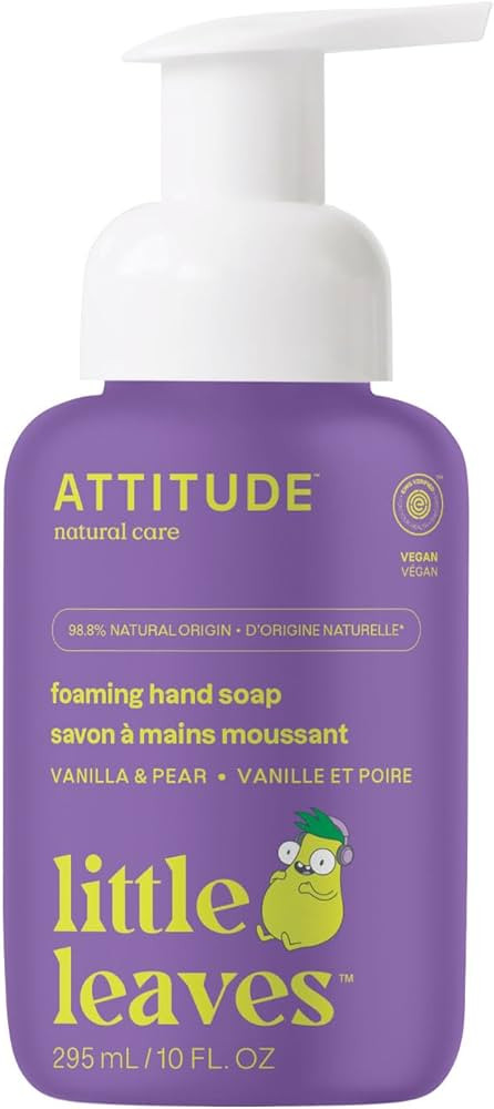 ATTITUDE Foaming Hand Soap for Kids, Plant and Mineral-Based Ingredients, Vegan and Cruelty-free ... | Amazon (US)