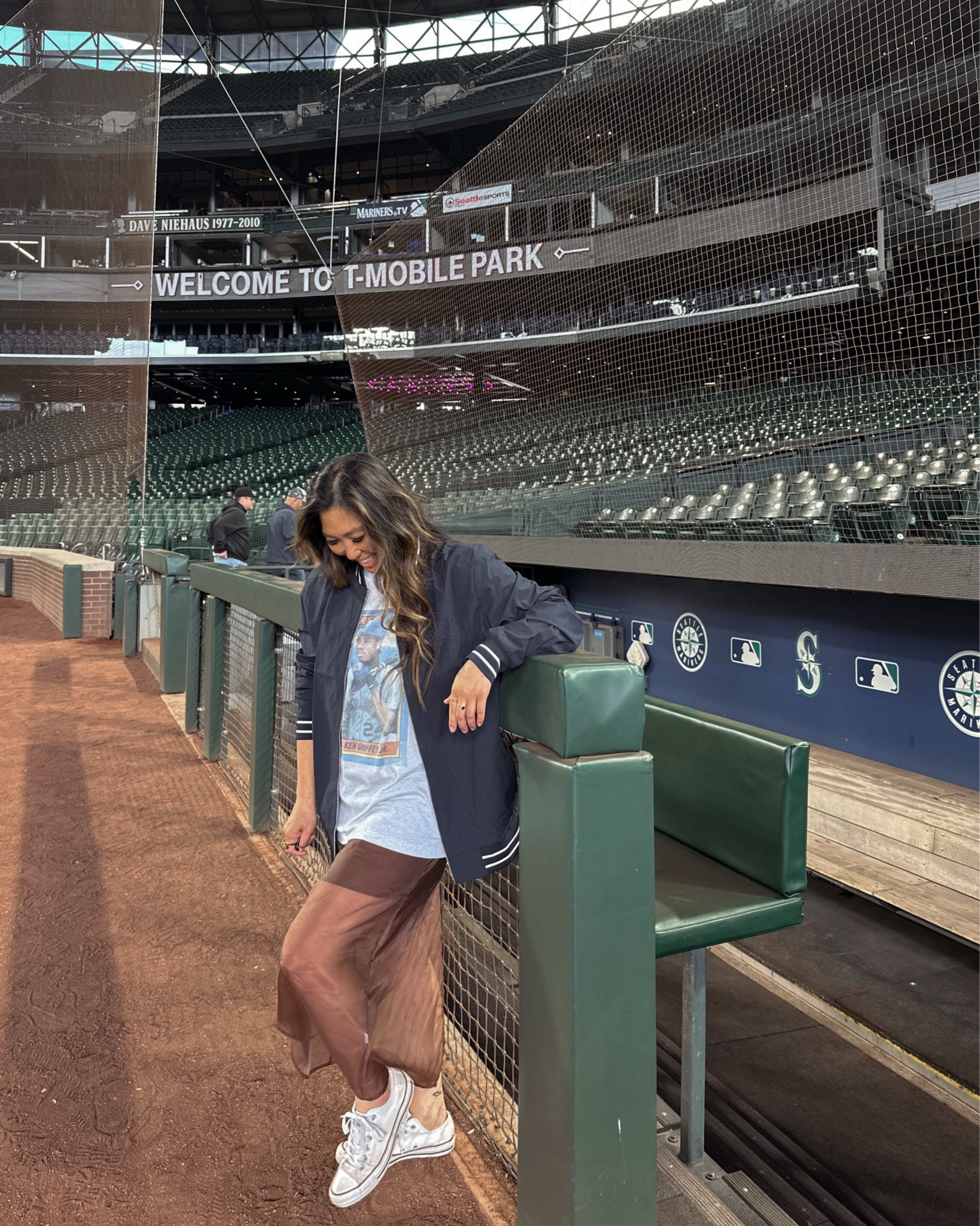 The outfit: Amazon mesh skirt, converses, @HOMAGE and Amazon jacket for a sporty look! Elevated casual jewelry Tini Lux and BaubleBar 

Home sweet home⚾️ So many memories here with my favorite team, and I’m definitely not missing the best thing happening in Seattle  → @mariners World Cup Night ⚽
June 16 | Mariners vs. Orioles | @tmobilepark 
Get specially priced tickets and a limited-edition Mariners World Cup Night T-shirt! Baseball. Soccer. Summer in Seattle. What more could you ask for?
🎟️ https://www.mlb.com/mariners/tickets/specials/soccer


#MarinersWorldCupNight
#ad #sponsored #paidpartnership

#LTKootd #LTKMidsize #LTKWorkwear