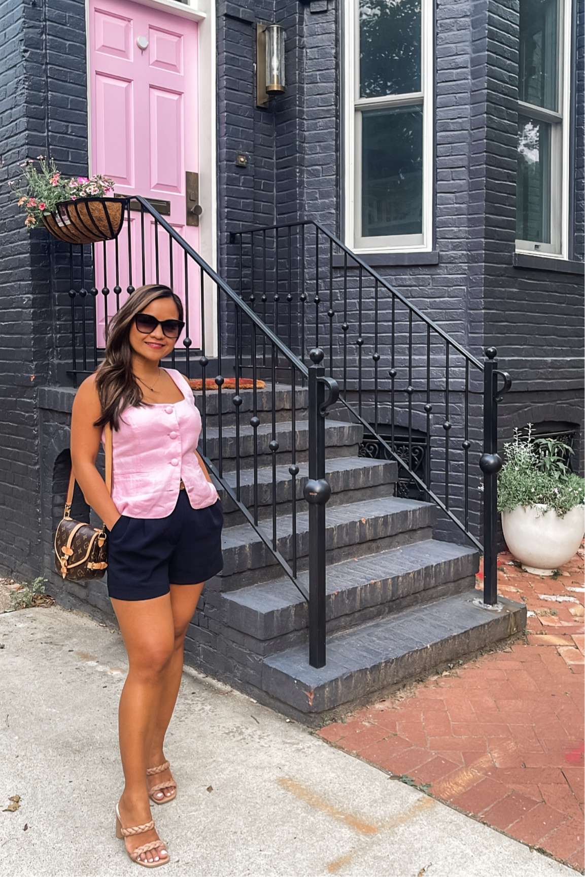 This JCrew Vest is the perfect pink peony color.  I’m wearing size 00 regular but wished  they had it in petite size for perfect fit. 

#LTKStyleTip