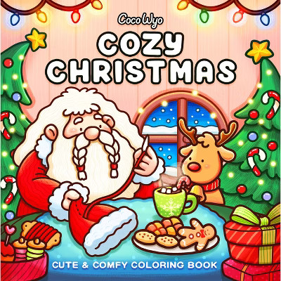 Cozy Christmas - (Cozy Spaces Coloring) - by Coco Wyo (Paperback) | Target