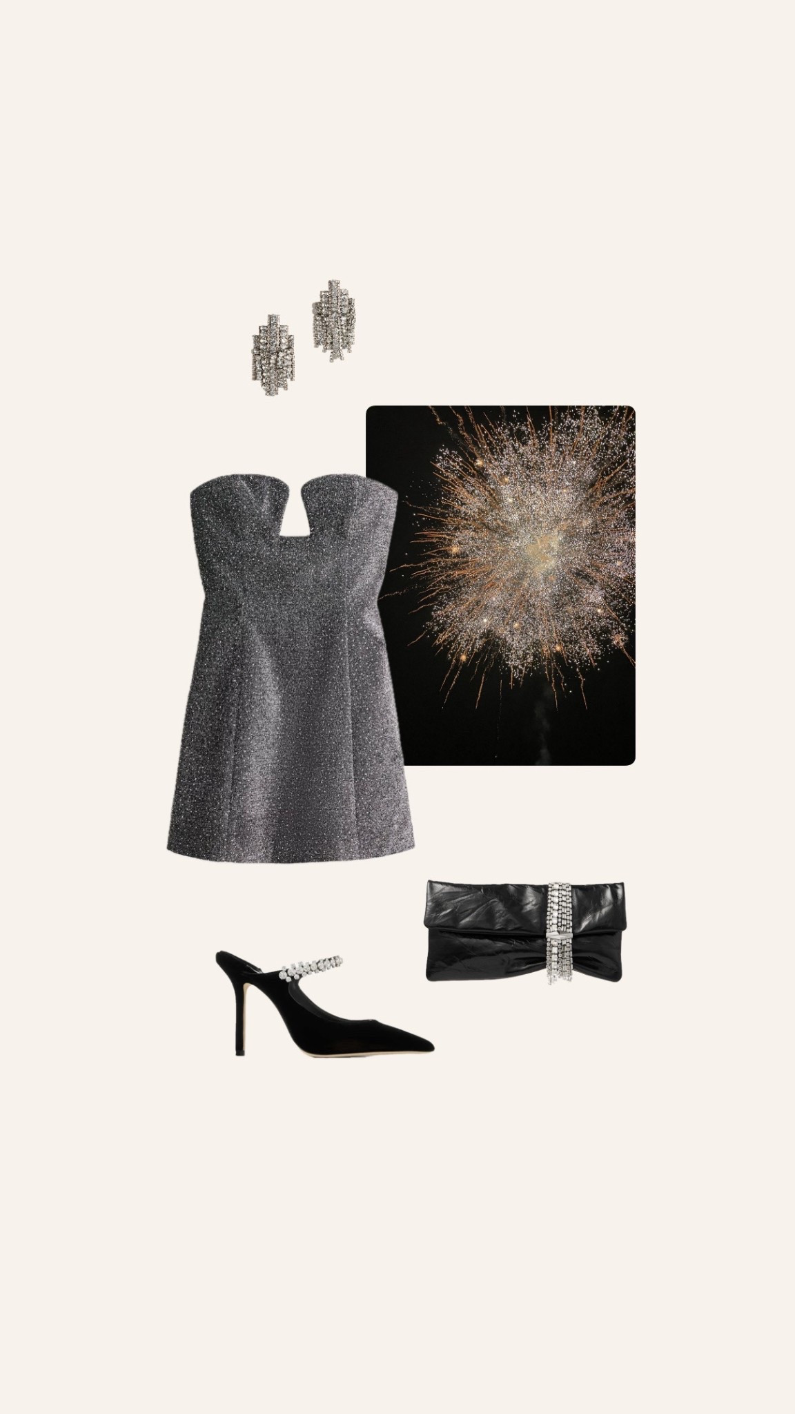 NEW YEARS EVE PARTY LOOK 🤍✨