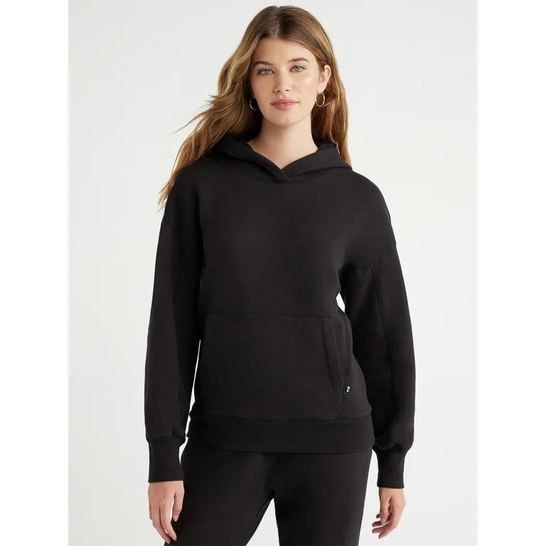 Free Assembly Women's Easy Sweatshirt Hoodie with Long Sleeves, Sizes XS-XXXL | Walmart (US)