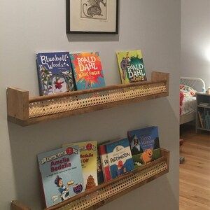 Rattan Shelf Nursery Bookshelf Nursery Shelves Nursery | Etsy | Etsy (US)