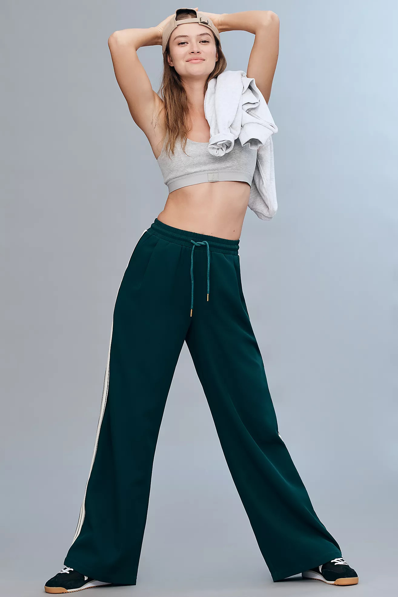 Bishop + Young Ford Tie-Front Track Pants | Anthropologie (US)