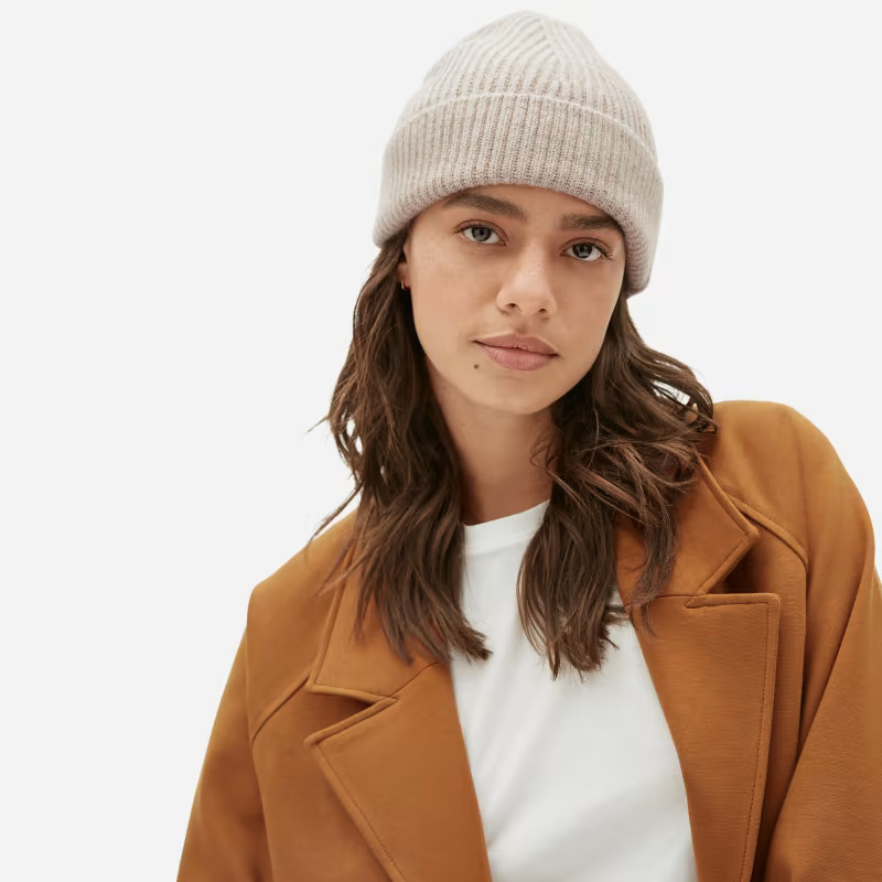 The Cashmere Rib Beanie | Everlane