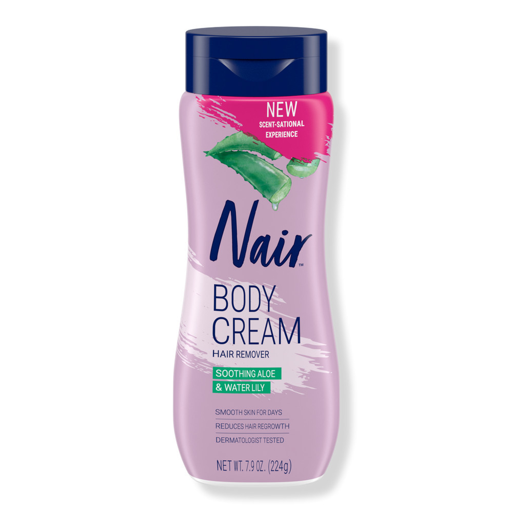 Nair Body Cream Hair Remover with Soothing Aloe and Water Lily | Ulta
