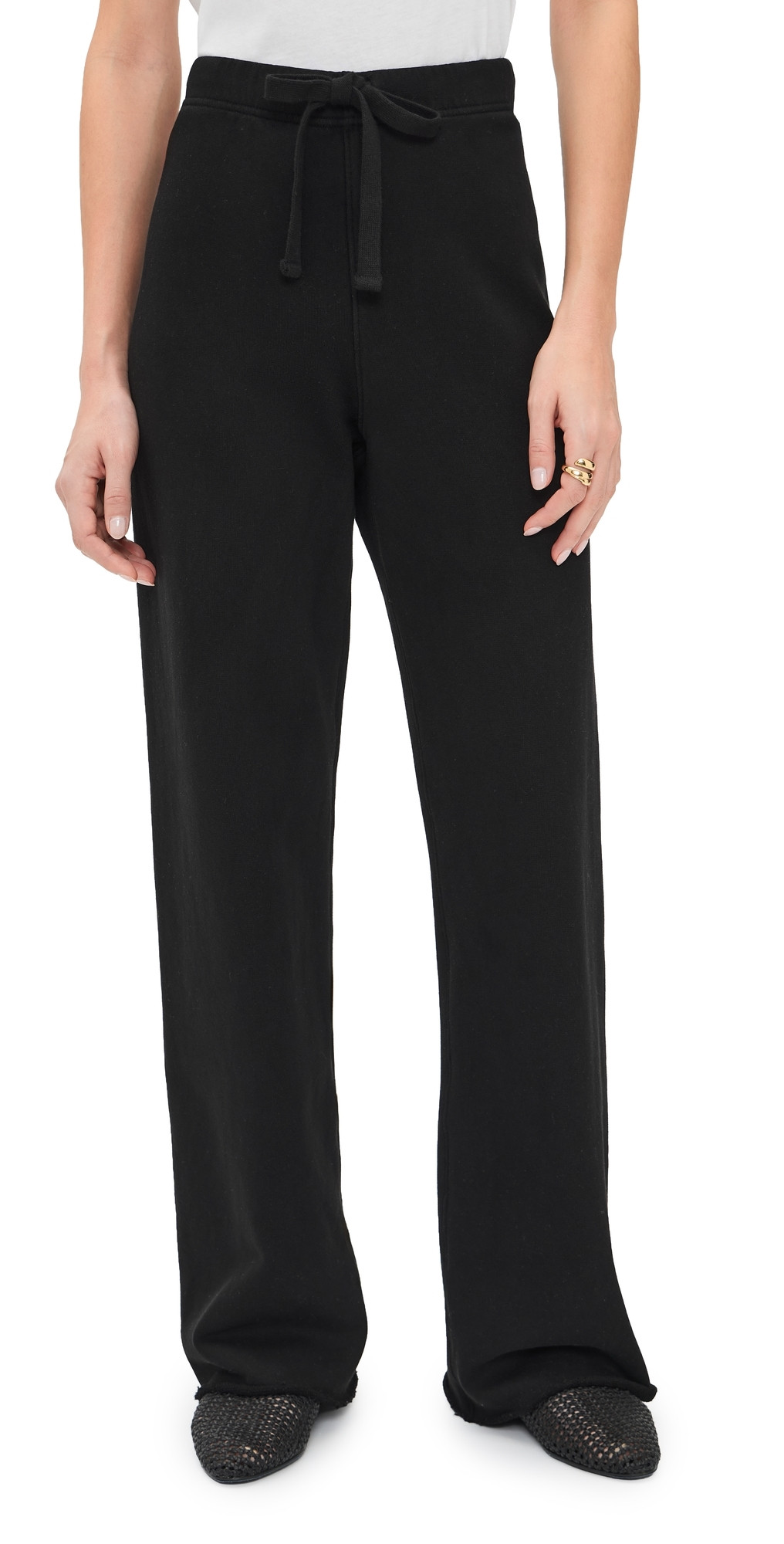 Frank & Eileen Catherine Long Sweatpants Black XS | Shopbop