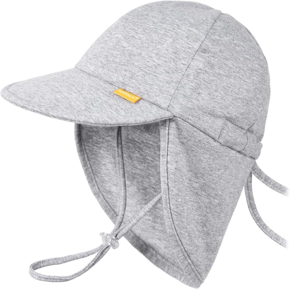 FURTALK Baby Sun Hat UPF 50+ UV Ray Sun Protection Cotton Toddler Hats for Boys Girls… | Amazon (US)