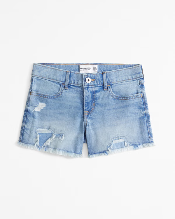 low rise midi shorts | Abercrombie & Fitch (US)