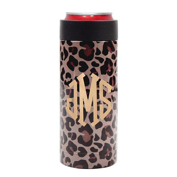 Monogrammed Slim Can Koolie | Marleylilly