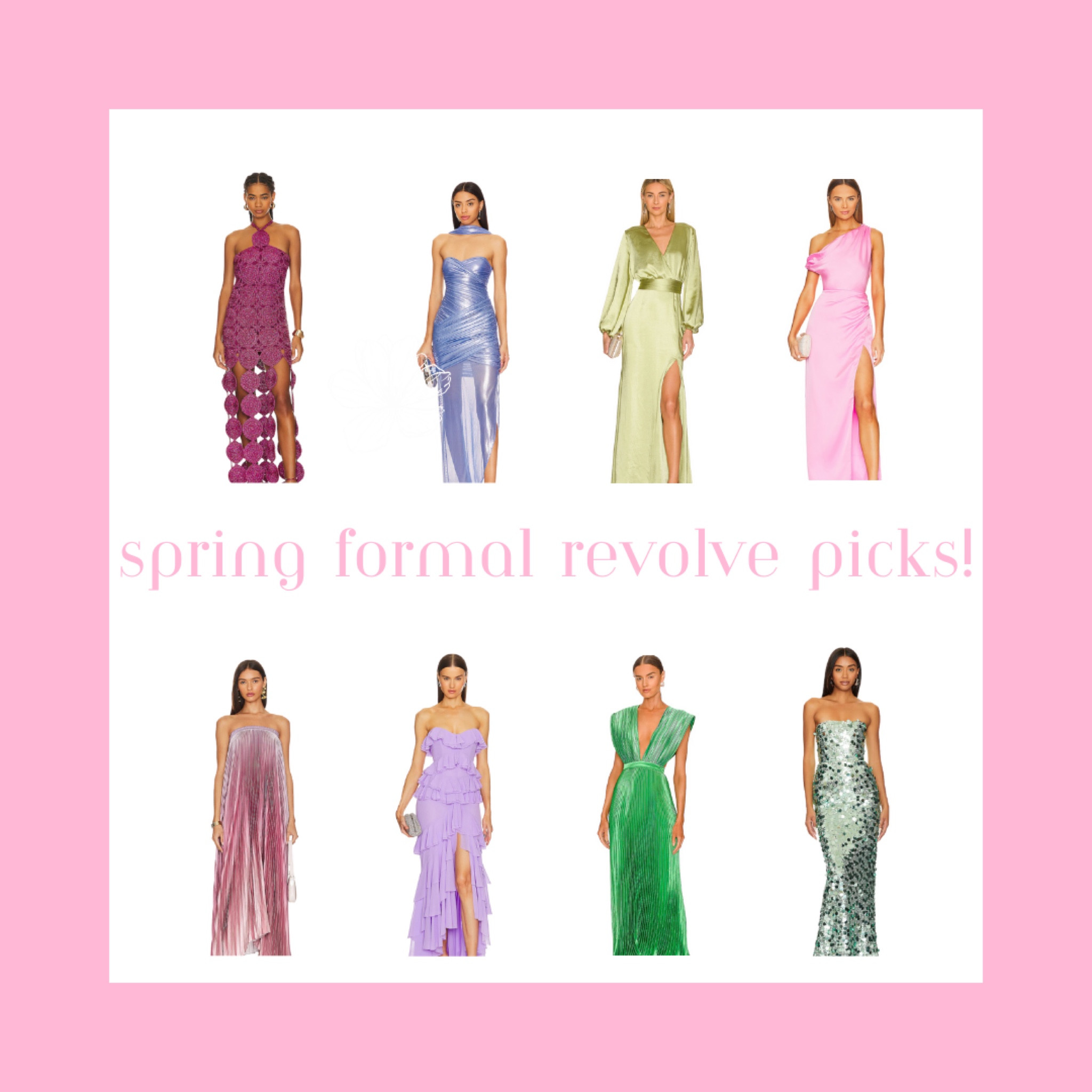 spring formal revolve picks✨💗

#LTKstyletip