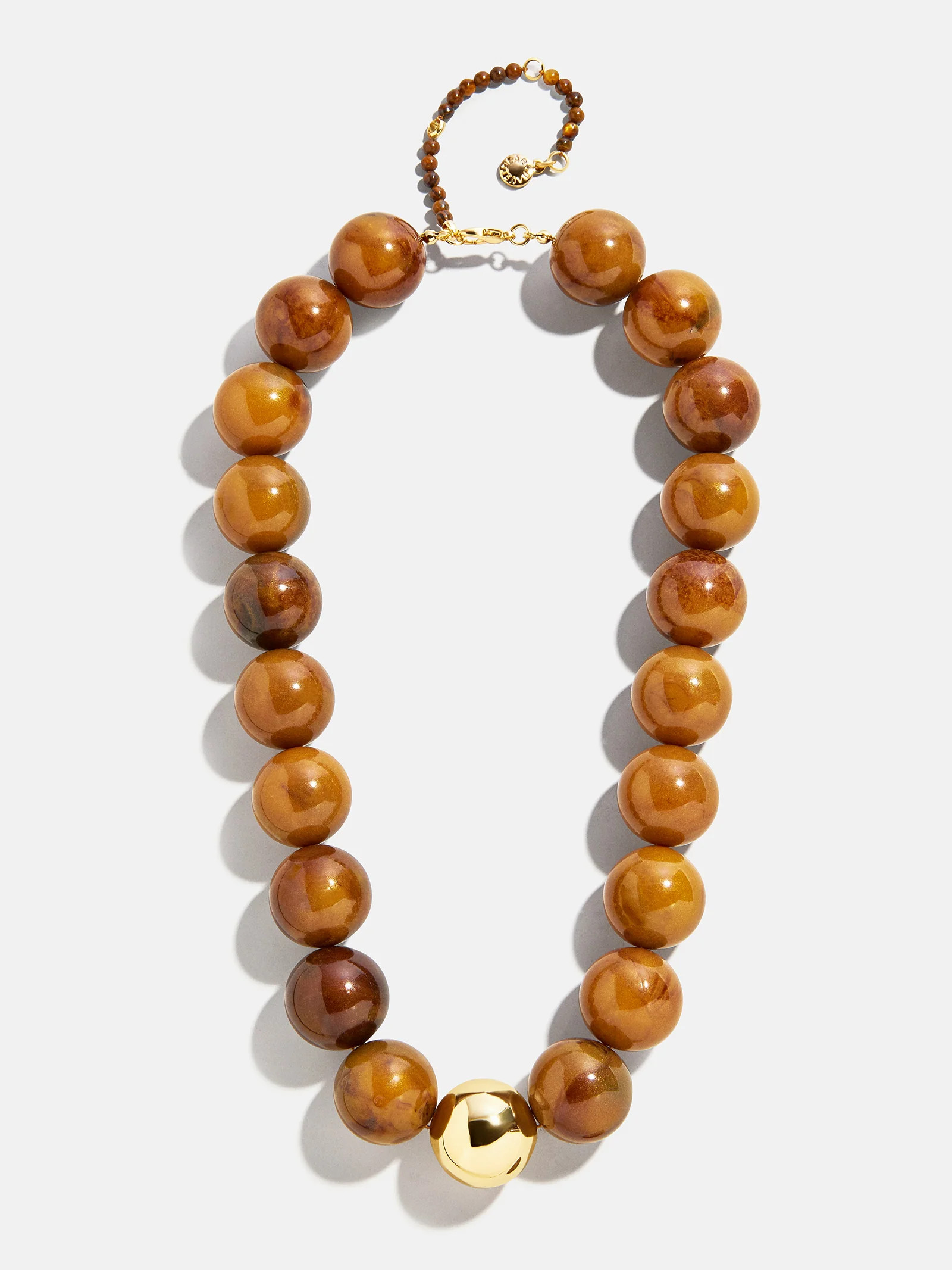 Jane Beaded Necklace - Tiger's Eye | BaubleBar