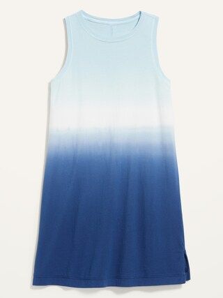 Vintage Dip-Dyed Sleeveless Swing Dress For Women | Old Navy (US)